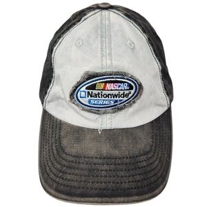 Nascar Nationwide Series Adjustable Hat Distressed Gray K-Products